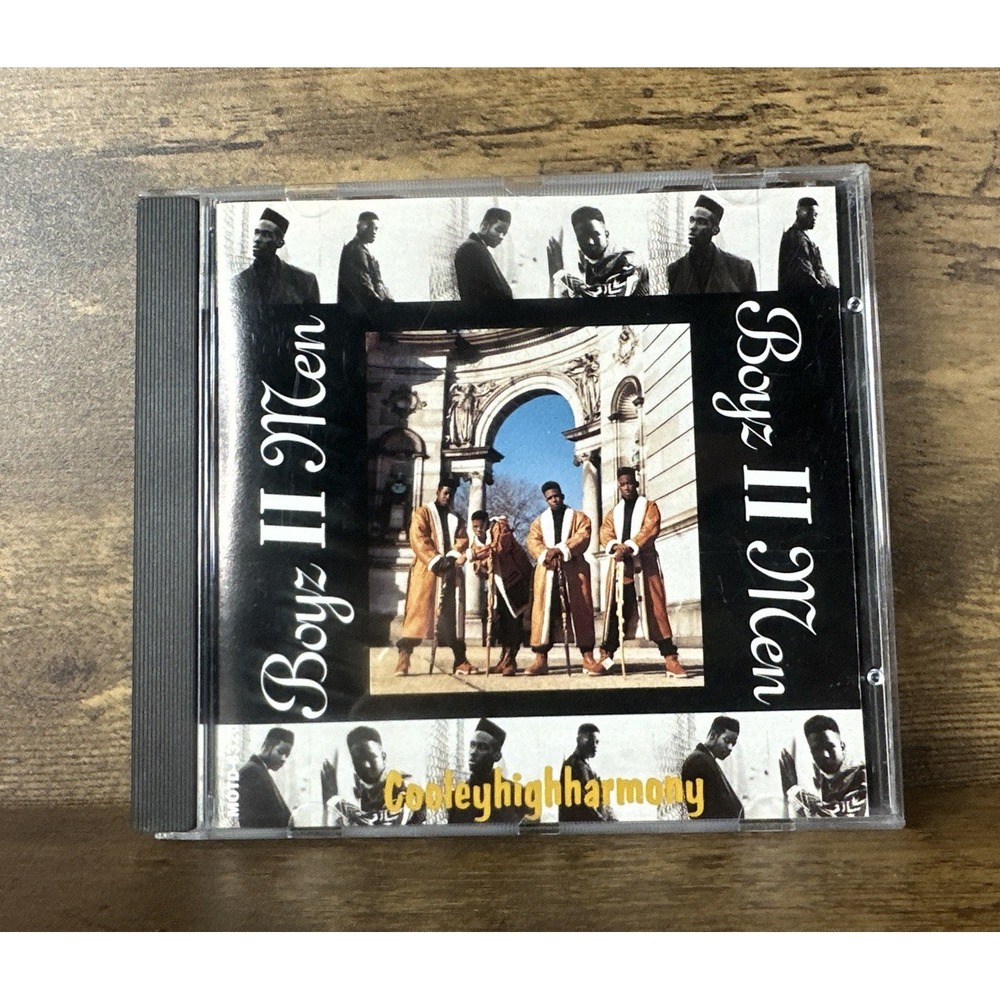 Boyz II Men – Cooleyhighharmony CD 1991 Columbia House CRC R&B Motown Tested